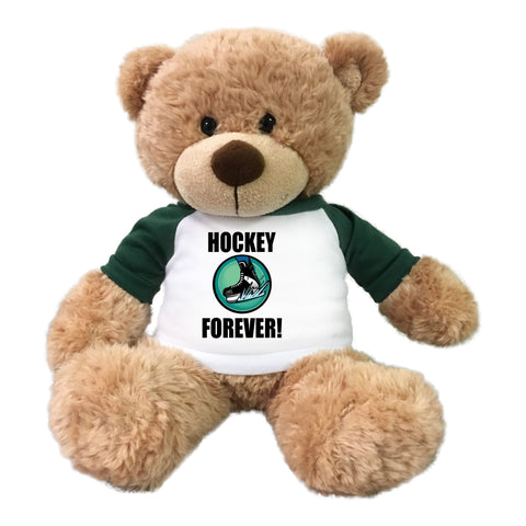 Personalized Ice Hockey Teddy Bear - 13" Bonny Bear