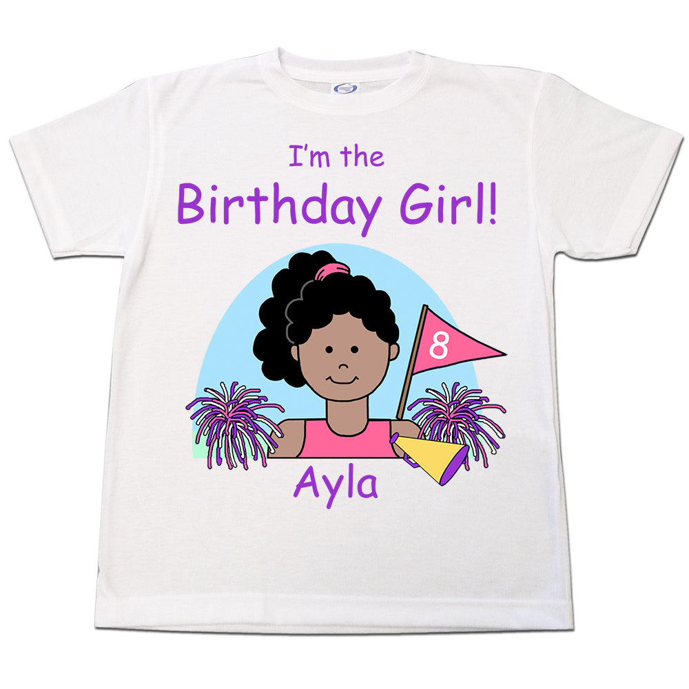 Cheerleading Kid Birthday T Shirt