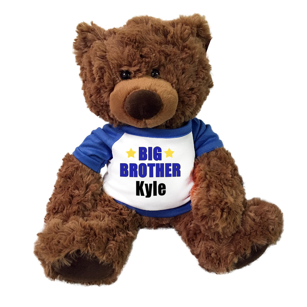 Big Brother Teddy Bear - Personalized 13" Coco Bear