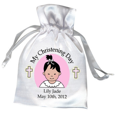 Baptism or Christening Favor Bag Baby Girl – Mandys Moon