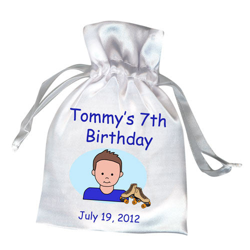 Roller Skating Kid Birthday Party Favor Bag Boy – Mandys Moon