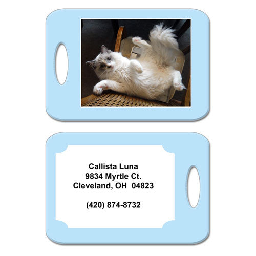 Pet Carrier Luggage Bag Tag