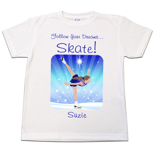 Ice Skating T Shirt Figure Skating T Shirt