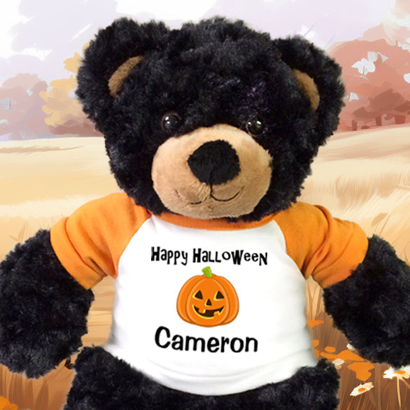 Halloween Party Invitations, Favors, and Personalized Teddy Bear and Stuffed Animal Gifts