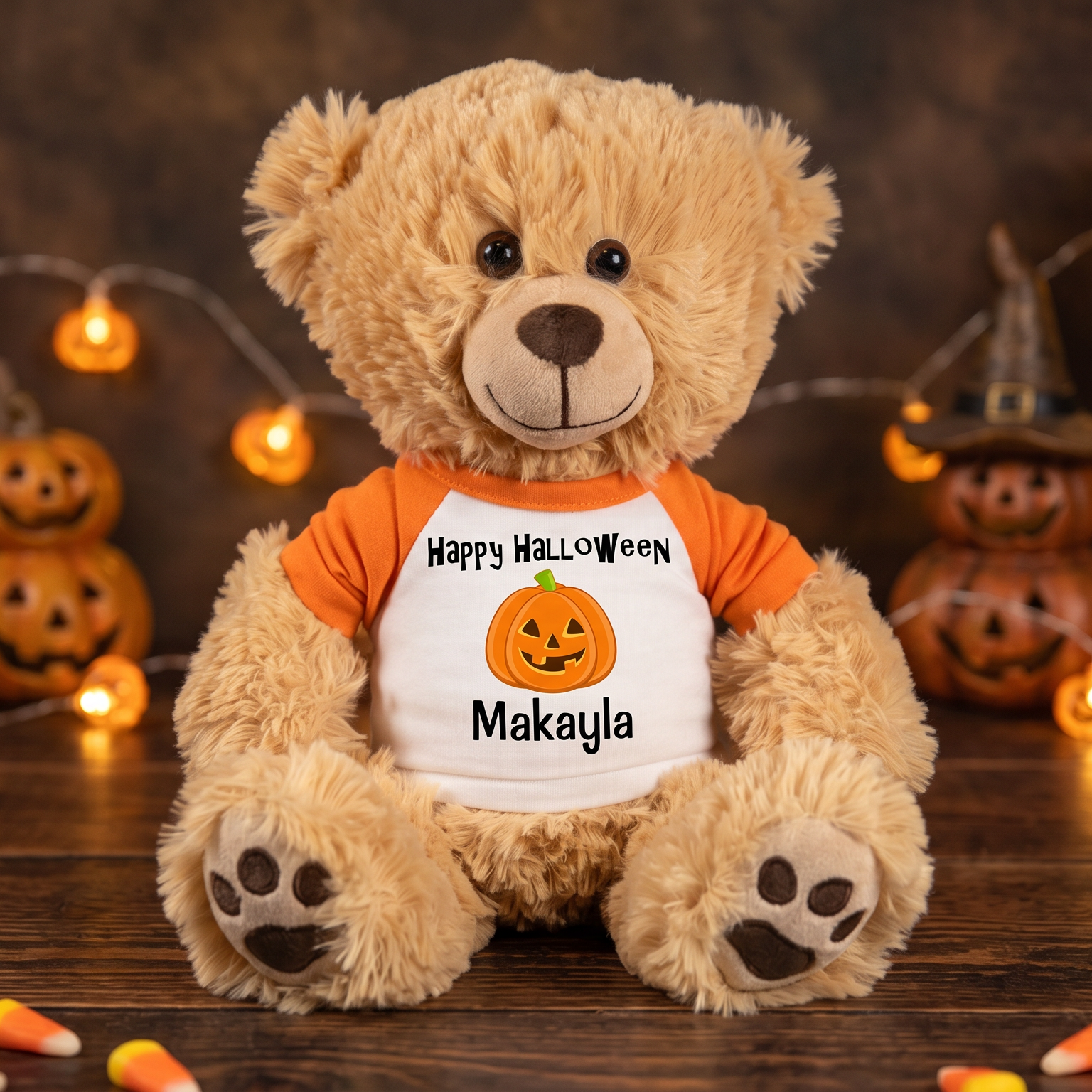 Personalized Halloween Teddy Bear