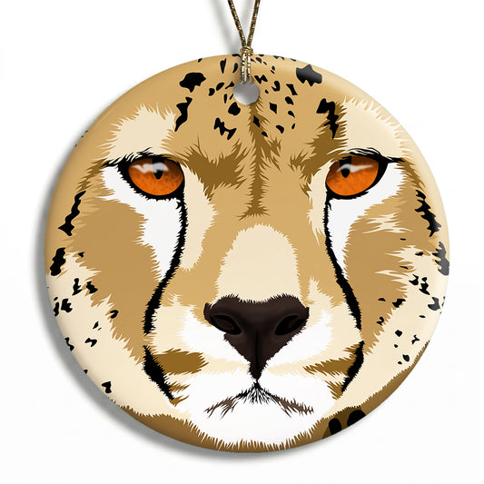 Cheetah Christmas Ornament - Duma the Cheetah