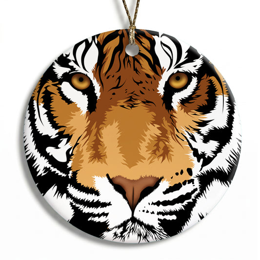 Tiger Christmas Ornament - Kaplan the Bengal Tiger