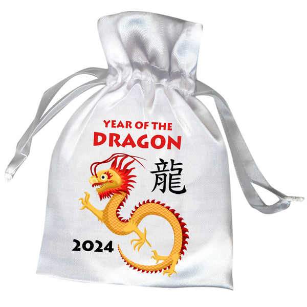 Chinese Zodiac Year of the Dragon 2024 Favor Bag