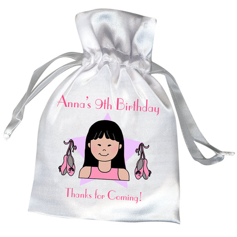 Ballet or Dance Kid Personalized Party Favor Bag