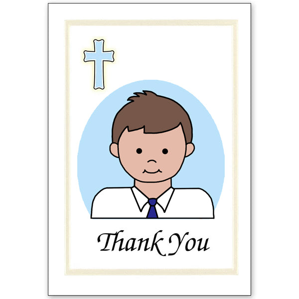 First Communion Thank You Notes For Boys