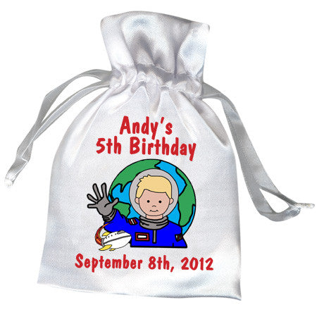 Outer Space Kids Party Favor Bag