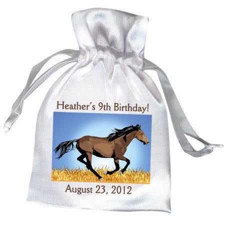 Wild Horse Birthday Party Favor Bag