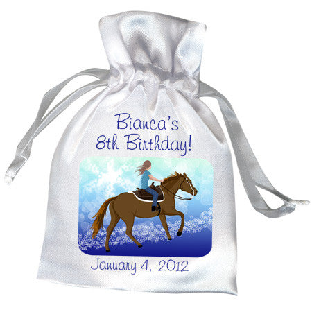 Horse Dreams Birthday Party Favor Bag