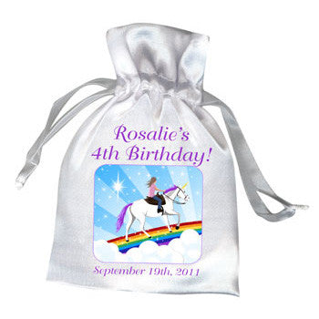 Unicorn Dreams Birthday Party Favor Bag