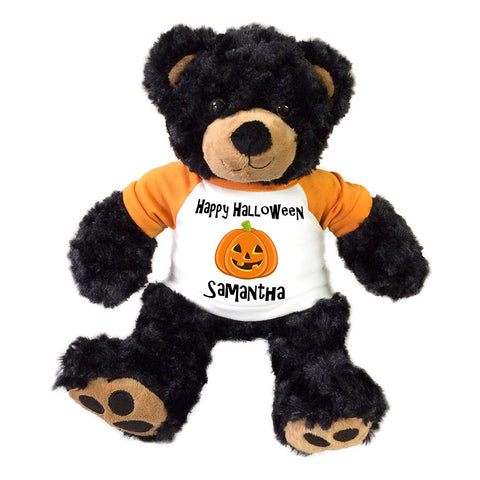 Halloween Teddy Bear Personalized with Name