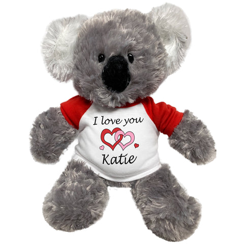 Personalized I Love You Koala - 12" Plush Tubbie Wubbie Koala