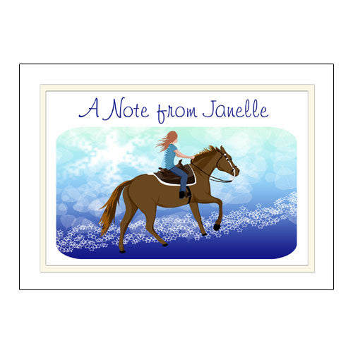 Horse Dreams Thank You Note Cards