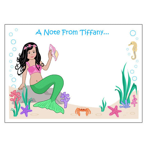 Mermaid Thank You Notes