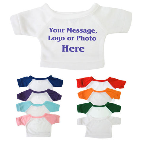 Personalized T-Shirt for 12" Teddy Bears or Stuffed Animals