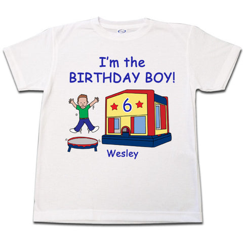 Bounce House Birthday T Shirt - Boy