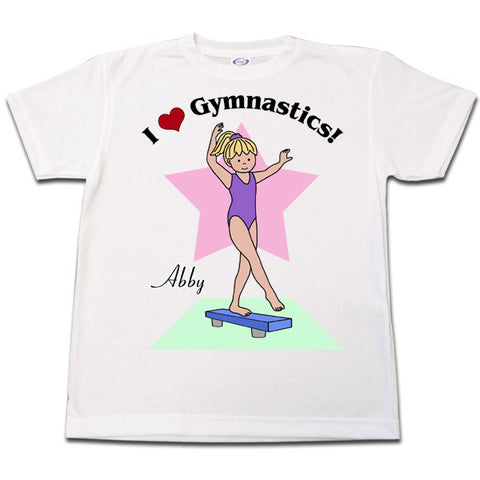 Gymnastics T Shirt - Beam