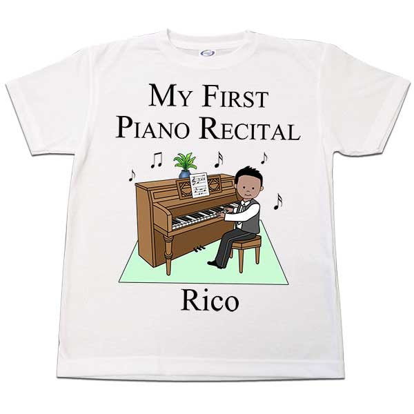 Piano Recital Boy T Shirt