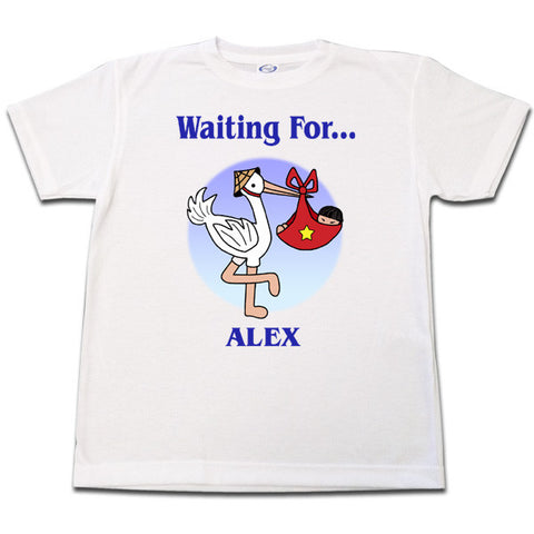 Adoption Stork T Shirt - Boy