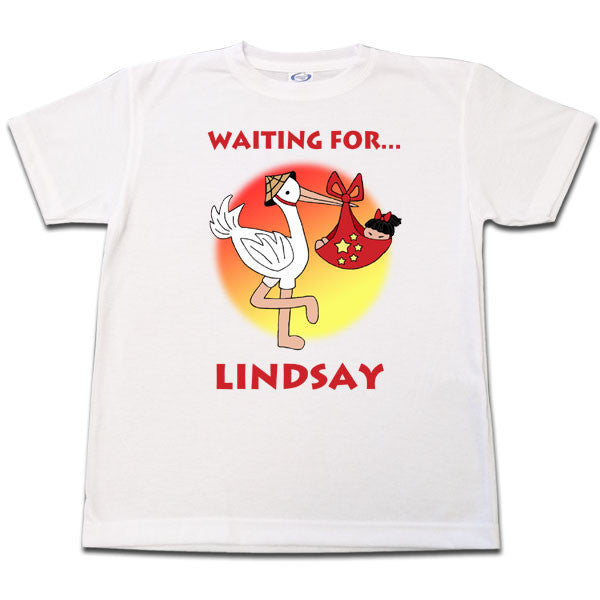 Adoption Stork T Shirt - Girl