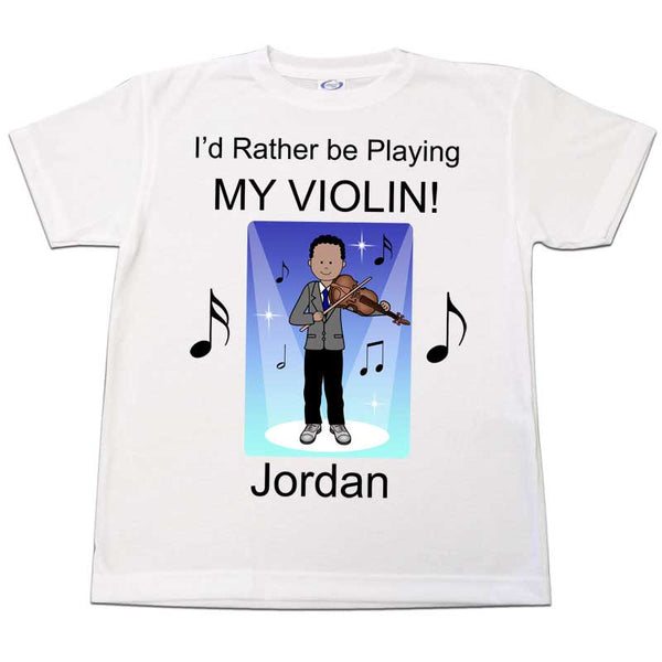 Violin Recital Boy T Shirt