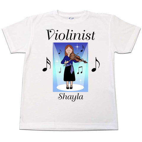 Violin Recital Girl T Shirt