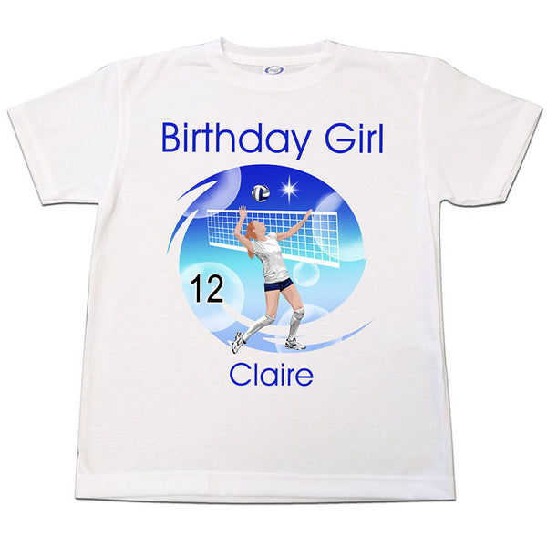 Volleyball Dreams Birthday T Shirt
