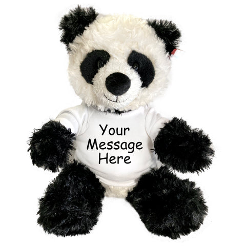 Personalized Stuffed Panda - 12" Aurora Tubbie Wubbies Panda