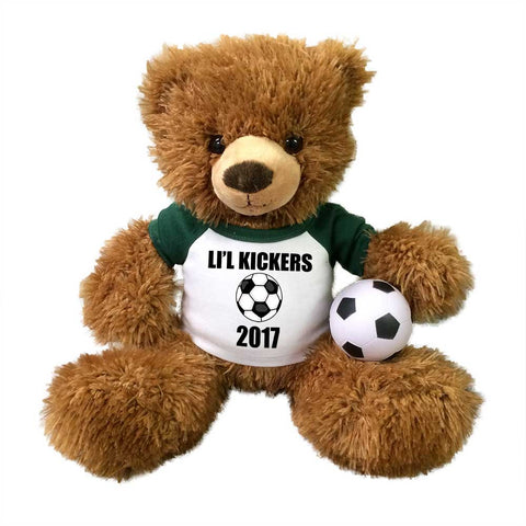 Personalized Soccer Team Teddy Bear