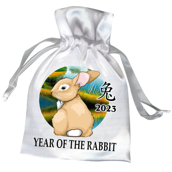 Chinese Zodiac Year of the Rabbit 2023 Chinese New Year Party Favor Bag