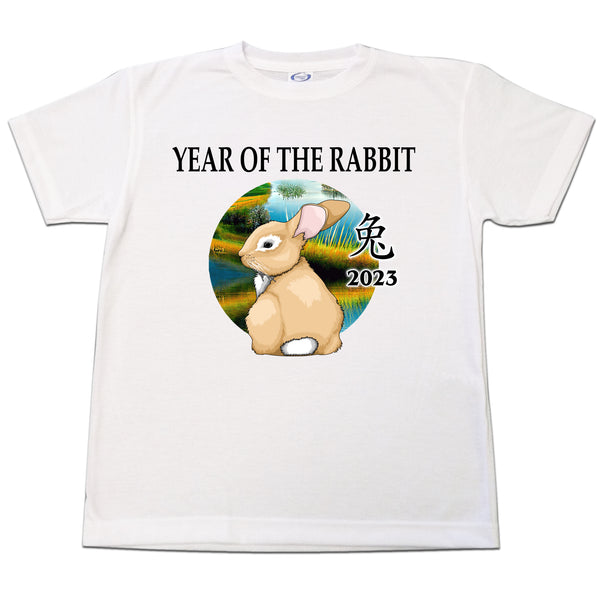 Chinese Zodiac Year of the Rabbit T Shirt (2023)